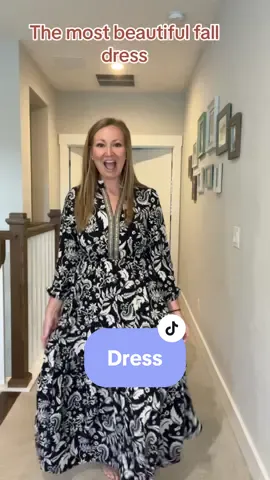 #creatorsearchinsights The most beautiful fall dress! Under $20 right now!! 🤩. So many pretty colors to choose from. #dresses #maxidress #tiktokdress #falloutfits #falldealsforyou #tiktokshop #christmastiktok #longdress 