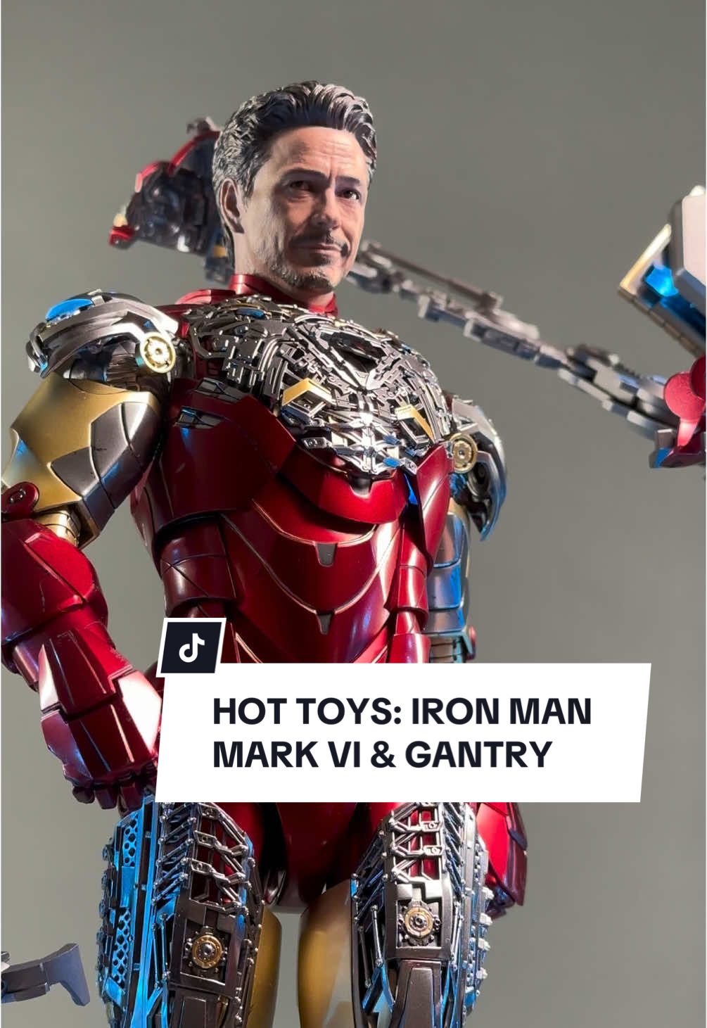 Unboxing: Hot Toys Avengers Iron Man Mark VI & Suit-up Gantry  . #ironmansuit #ironman #avengers #avengersassemble #hottoys #hottoys🔥 #hottoyscollections #hottoyscollectilbes #hottoysmarvel #marvel #marvelstudios #marvelcomics #tonystark #robertdowneyjr #unboxing #unboxingvideo #unbox #asmr 