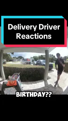 It’s the video everyone has been waiting for!! 😝 Happy Birthday Quincy 🥳 #delivery #cart #reaction #deliverydriver #snacks #wholesome #react #relatable #givingthanks #blessed #happybirthday 
