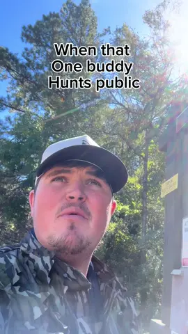 That one buddybthat tries public land #fyp #hunting #deerhunting #deerseason #publicland #bowseason 