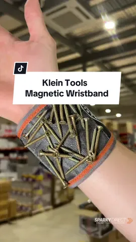 Keep your tools close, hands free, and your work smooth with Klein’s Magnetic Wristband! 🔧✨ #Sparkydirect #Kleintools #Klein #Magnetic #Wristband #Electrician #Sparkies #Tradies #Worksmart #HandsFree #MagneticWristband #TradesmanPro #toolorganisation 