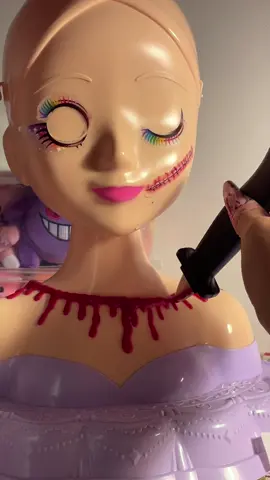 Halloween makeup doll 👻 #toys #makeuptoys #makeupdolls #halloweenmakeup #장난감 #할로윈 
