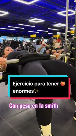 Mis ejercicios favoritos para que me creza el gluteo🍑 #gluteo #gym #mujer #sentadilla #grande #girls -#Fitness 