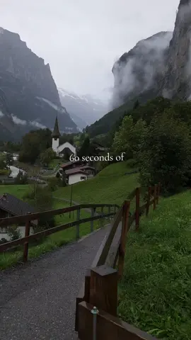 moody Switzerland  🇨🇭 #cozy #moody #switzerland #swissalps #lauterbrunnen #swiss #rainyday #rain #travel #traveltiktok #🇨🇭 #moodyaesthetic