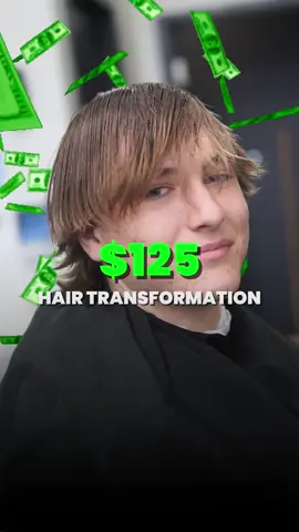 $125 Haircut Transformation - Matthew had a bad haircuts his whole life until I blessed him with a blowout taper textured fringe 🔥💈 #mylzinthecut 