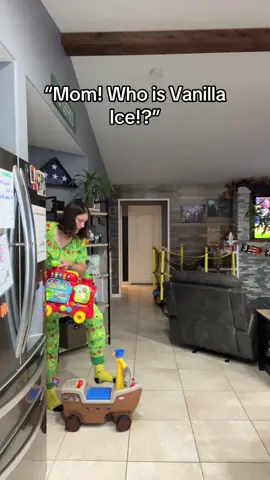 Let’s kick it! 🧊  @Vanilla Ice ✅ 