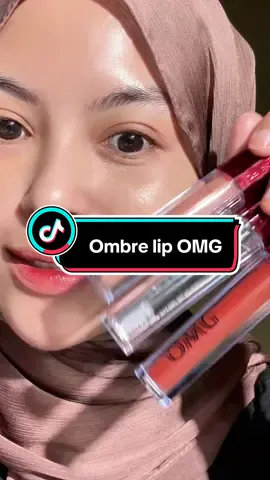 Ombre sejuta umat #ombrelips #ombre #lipstick #OMG #ohmyglam #lipmatte 