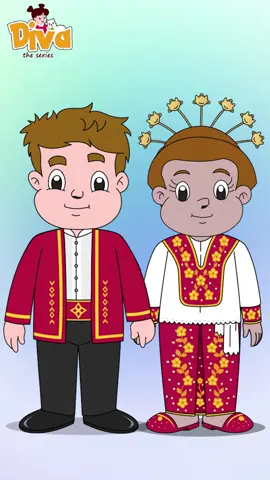 Halo, Teman2 ! Untuk kali ini Febi dan Putu akan memperkenalkan Pakaian Adat dari Maluku. Disimak dahulu yuk videonya sekarang. Kira2 apa saja bagian yang dikenakan pada Pakaian Adat Maluku yah ? 🌺✨ ▶️ Jangan lupa untuk saksikan episode lengkap dan seru dari Diva dan Teman2 lainnya hanya di Channel YouTube kesayangan Kalian : DIVA THE SERIES #DivaTheSeries #AnimasiSeru #AnimasiAnak #AnimasiSeries #shorts #PakaianAdat 