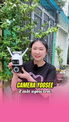 Camera Yoosee 2 mắt xem 2 khung hình tiện lợi cho anh chị mình khi sử  dụng ạ. #camerayoosee #cameracontrol #camerawifi #camera360 #camerangoaitroi #ttslive #ttslivespecials 