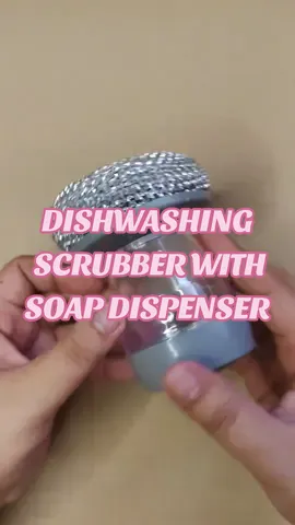 Panghugas ng plato na may sariling soap dispenser. 👌 #dishwasher #dishwashingsponge #sponge #scrub #dishwashingscrubber #affordable #affiliate 