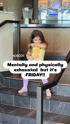 Happy Fridayyy!!🫶🏼#friday#weekend #WeekendVibes #happyfriday #exhausted #dance #happykids #funnyvideo #reels #fypシ゚ 