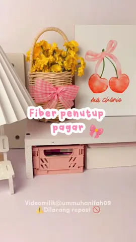Penutup pagar #fiberpenutuppagar #penutuppagar 
