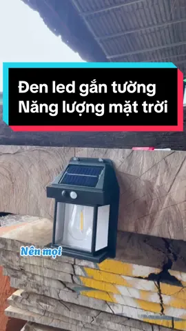 Đèn led năng lượng mặt trời cảm biến hồng ngoại #denled #denledthongminh #denledtrangtri #denledsanvuon #denleddecor #denledcamung #denlednangluongmattroi 