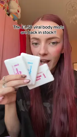 The mega viral £1.50 body mists are back in stock at current time of posting over 15,000 are in stock but these will fly off!! @CosyCosmetics #tiktokshopmademebuyit #spotlight #viralbodymist #bodymists #viralperfume 