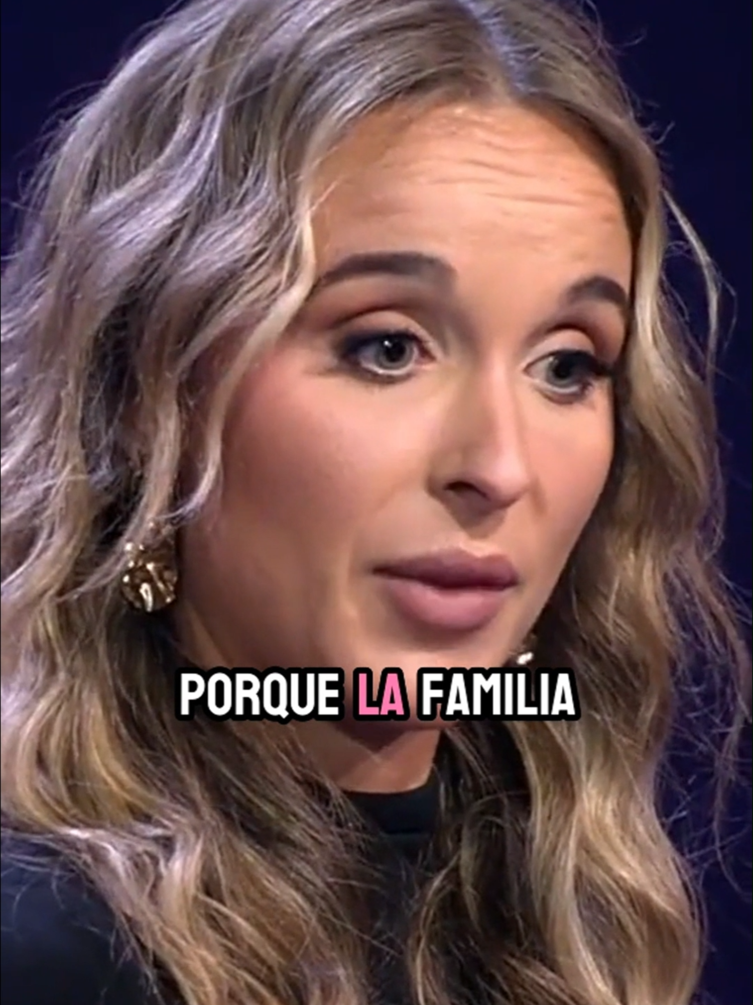 Yaiza, la hermana de Edi, dice las cosas claras a la madre de Violeta en su primera vez en plató: 