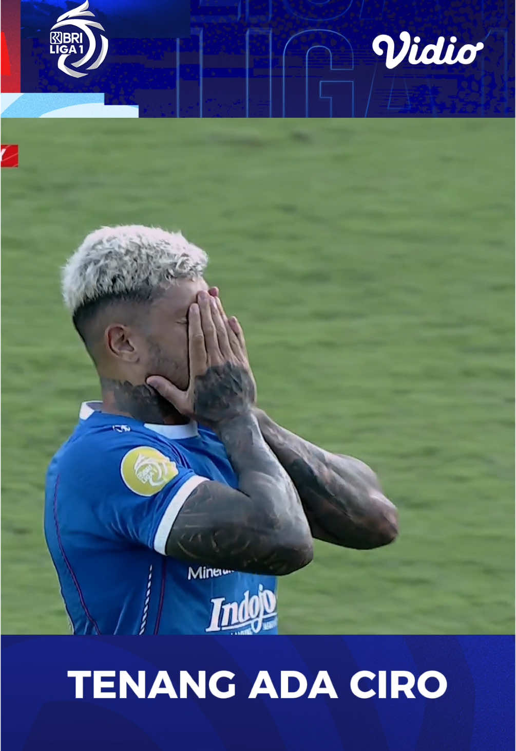 Oleng dikit tapi tetep gol. Ciro emang beda 😅