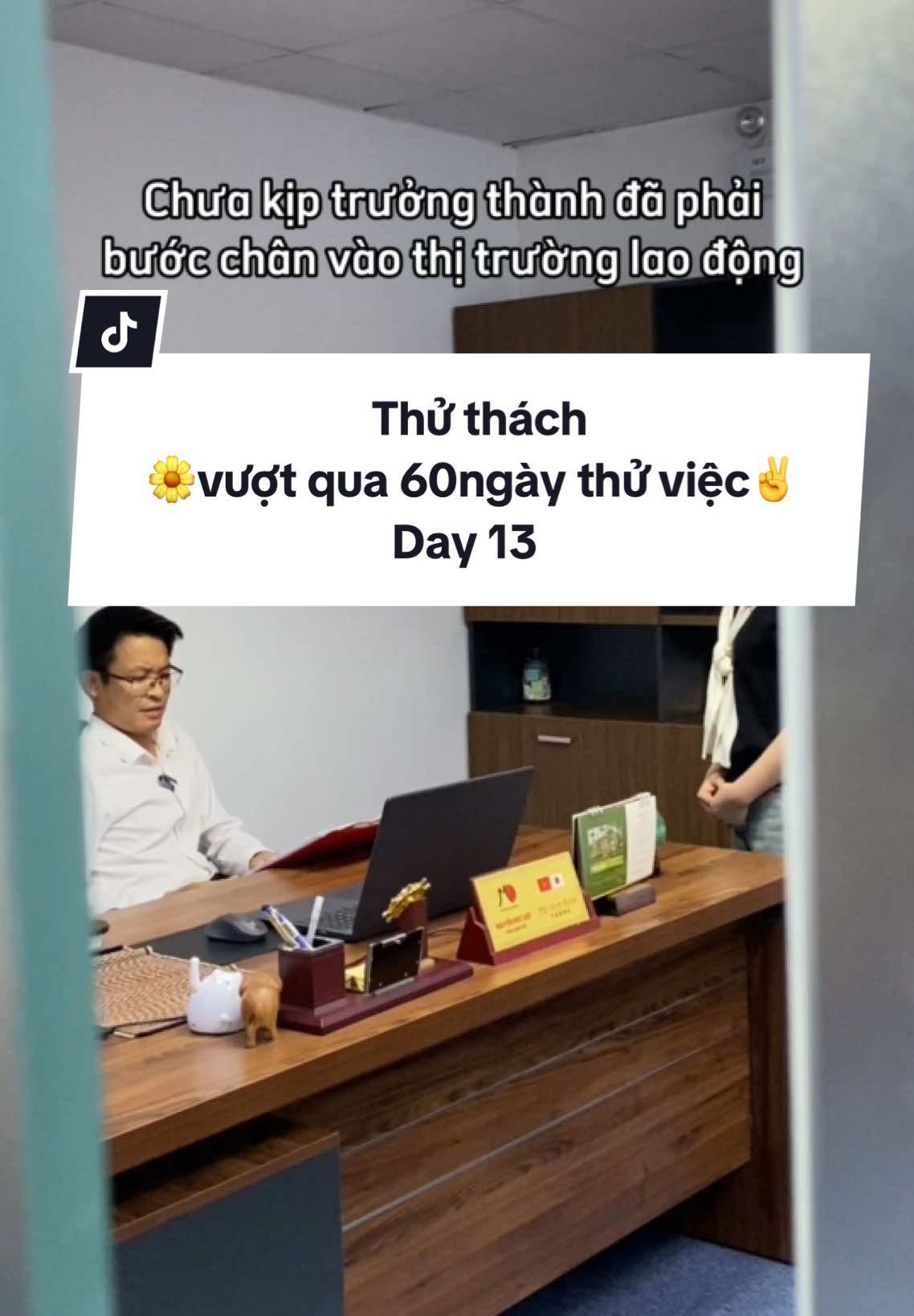 “Sao em làm việc trẻ con quá vậy”😔  #xuhuongtiktok #viral #chuyencongso #dramacongso #phuongthuviec #genz #genzdilam 