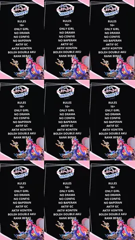 Opmem ya khusus cew boleh dm 😉 Prst : @agung.prynto  #fyp #mobilelegends_id #Vanityeigh #V8 