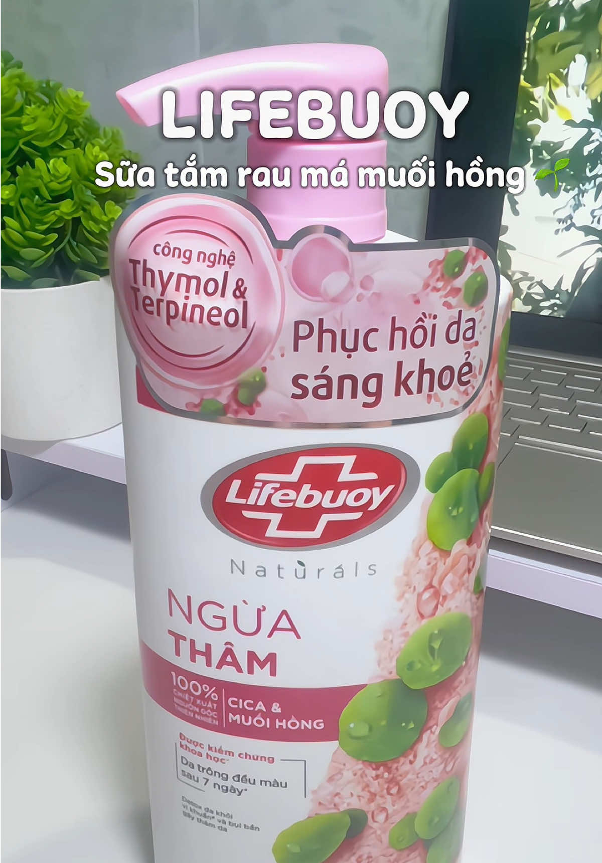 Sữa tắm Lifebouy Cica & Muối hồng n.g.ừ.a thâm #nuôidưỡngnétđẹp #tuhaovietnam #unileversuperbrandday #unileverchamsoccanhan #suatam #unilever #review #bodycare #xh #fyp #imtrinh20 #fypシ 