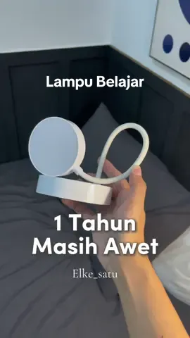 Lampu Belajar yang Awet dan fleksibel. Uda punya 3 warna dan tingkat kecerahannya bisa bebas diatur. #CuanTanpaBatas #lampu #lampumeja 