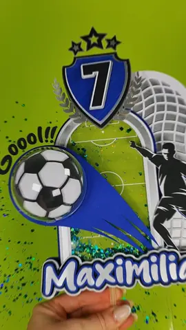 futbol Cake Topper⚽💙🤍 #papeleriacreativa #papayacreativa #creativedesign #creativepaper #partydecorations #Recuerdos #partydecorations #caketoppers 