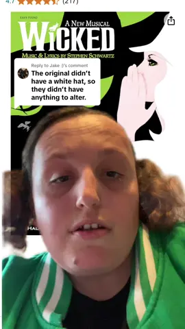 Replying to @Jake :) #wicked #cynthiaerivo #musicals #theatre 