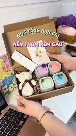 20/10 này anh mua cho em set quà nến thơm và gấu này nhóo💕😜 #gift #giftideas #futiconcept #qua20thang10 #nenthom 