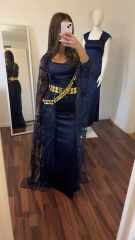 Our most popular dress✨ ”NavyBlue Dress”🦋 Price: 140€ / 1600kr  Rental Price: 70€ / 800kr #fashiontok #OOTD #kurdishstyle ##culturalfashion #Fyp #foryourpage #foryou #outfitsinspo #outfitideas #kurdishdress #sweden #malmö #kurdishwedding #wedding #outfitideas 