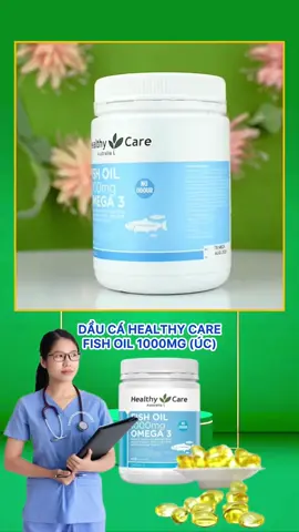 Viên uống dầu cá bổ sung OMGA3 úc / Ds khuyên dùng #omega3 #dauca #healthycare #vienuongdauca #thuyduongduocsy #chuanykhoa 