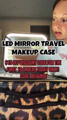 LOVE THIS BAG SO MUCH!!! 🤍✨ $15 off exclusive discount code: BEHANOE #makeupbag #BehaestyHalloween #tiktokshopblackfriday #tiktokshopcybermonday #tiktokshopholidayhaul #scarygooddeals 