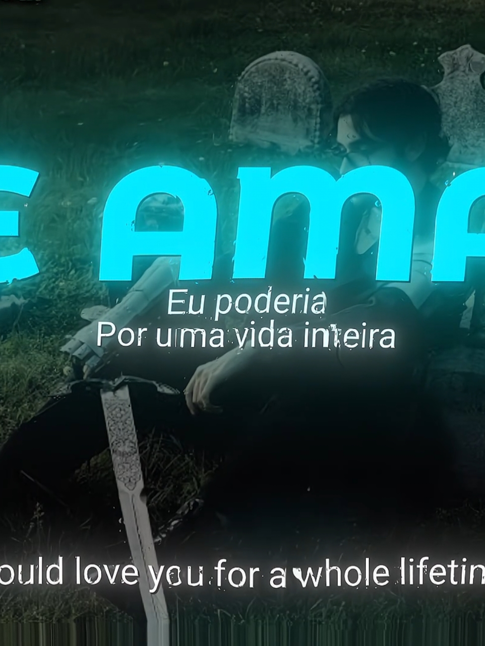 eu poderia te amar por uma vida inteira 🖤🏰 lifetime . . . . . #fy #fyp #lyric #tradução #chrisgrey #lifetime 