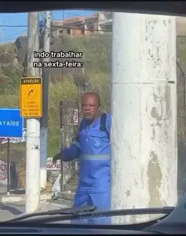 Eu Indo trabalhar na sexta feira   #trabalhar #sexta #humor #emocao #engracado #animacao 