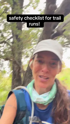 Trail running safety tips and goodies! #trail #run #Running #safety #dirt #runhappy #naturelover #runningcommunity #Outdoors #adventures #SelfCare #fyp @Nathan Sports #anker #shesbirdie 
