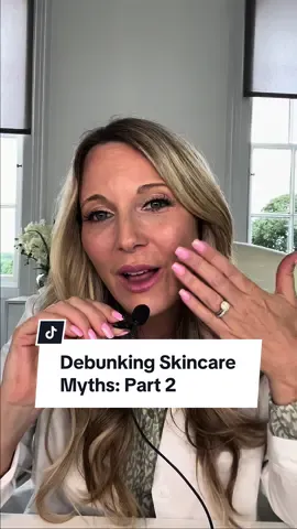 Back again to debunk some more skincare myths… #skincare #skincareroutine #skincaremyths 