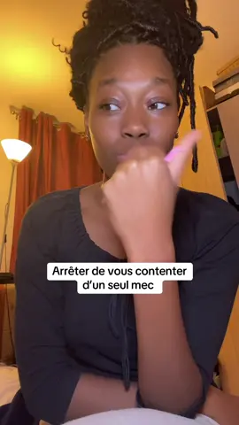 Ayez plusieurs plans et que le meilleur gagne arretez de ce focus sur un seul mec 😂  Je parle des filles célibataire ! 