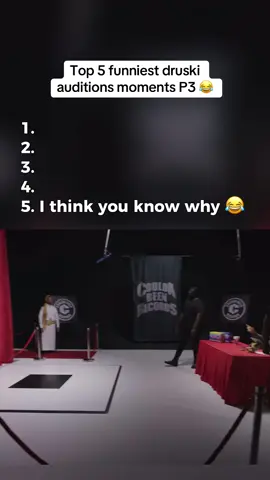 These auditions are too funny 😂 #fyp #viral #druski #funny #top5 