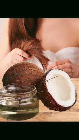 Aceite de Coco para Crecimiento del Cabello! #salud #cabello #aceitedecoco #paratii #SabiasQue #remedioscaseros #fypシ 