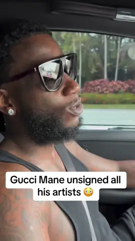 Gucci Mane announces he’s dropped nearly the entire 1017 record label roster, except for two artists, leaving the rest as independent. #guccimane 
