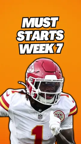 MUST Start Wide Receivers for Week 7 Fantasy Football #NFL #nflfantasy #fantasyfootball #underdogfantasy #underdogpickstoday #week7nfl #week7 #fyp