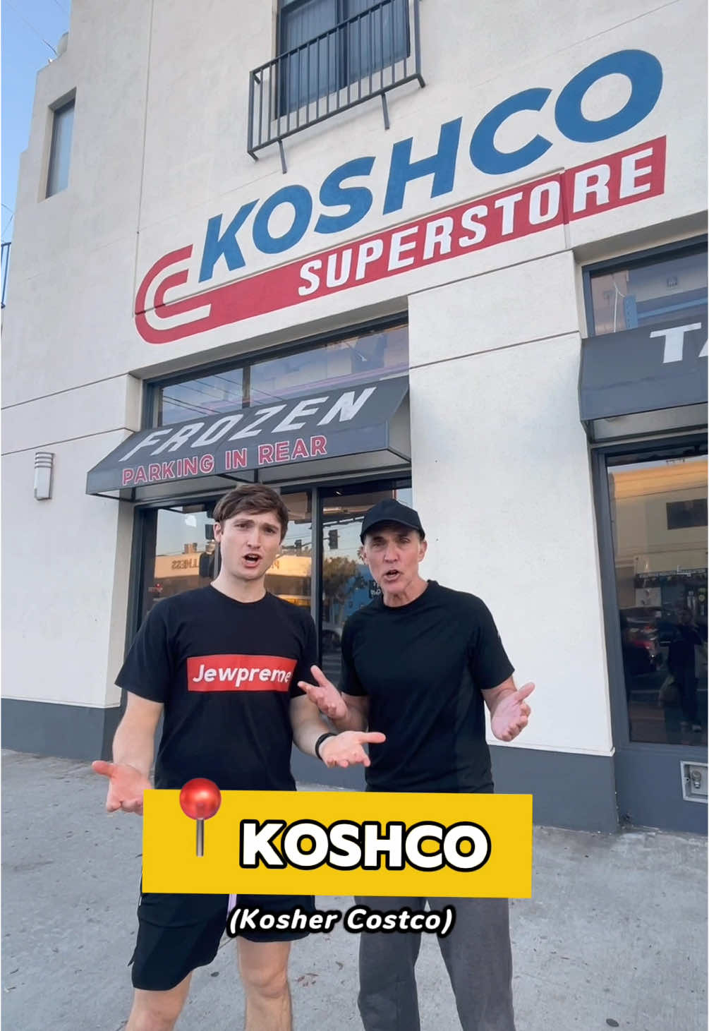 We bring the SHALOM!💥 #costcoguys #father #son #family