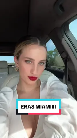 HOW IS THIS REAL LIFE???? SEE YOU SOON TAYLOR WE ARE DRIVING ARE FAST AS WE CAN 😭❤️😭❤️😭❤️ #erastourmiami #taylorswifterastour #lwymmd #makeuptransition @Taylor Nation 