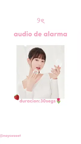 ୨ৎ- para los que pedian la alarma💗🍓#wonyoung #tips #fyyyyyyp #🎀 #parati #Viral #noflopplease #cute #hallowen 