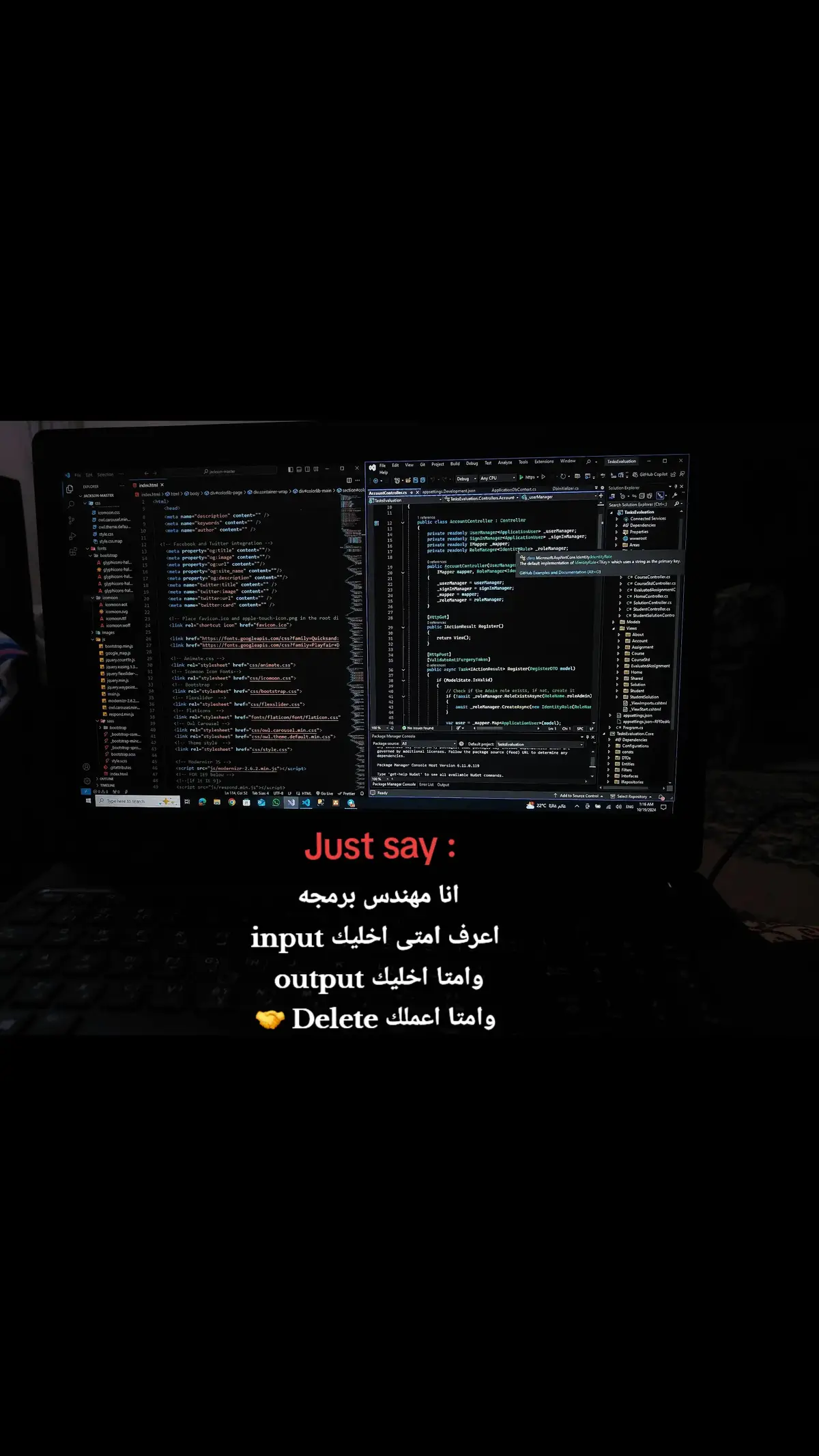 #dev #csharp #لابتوب #برمجة #