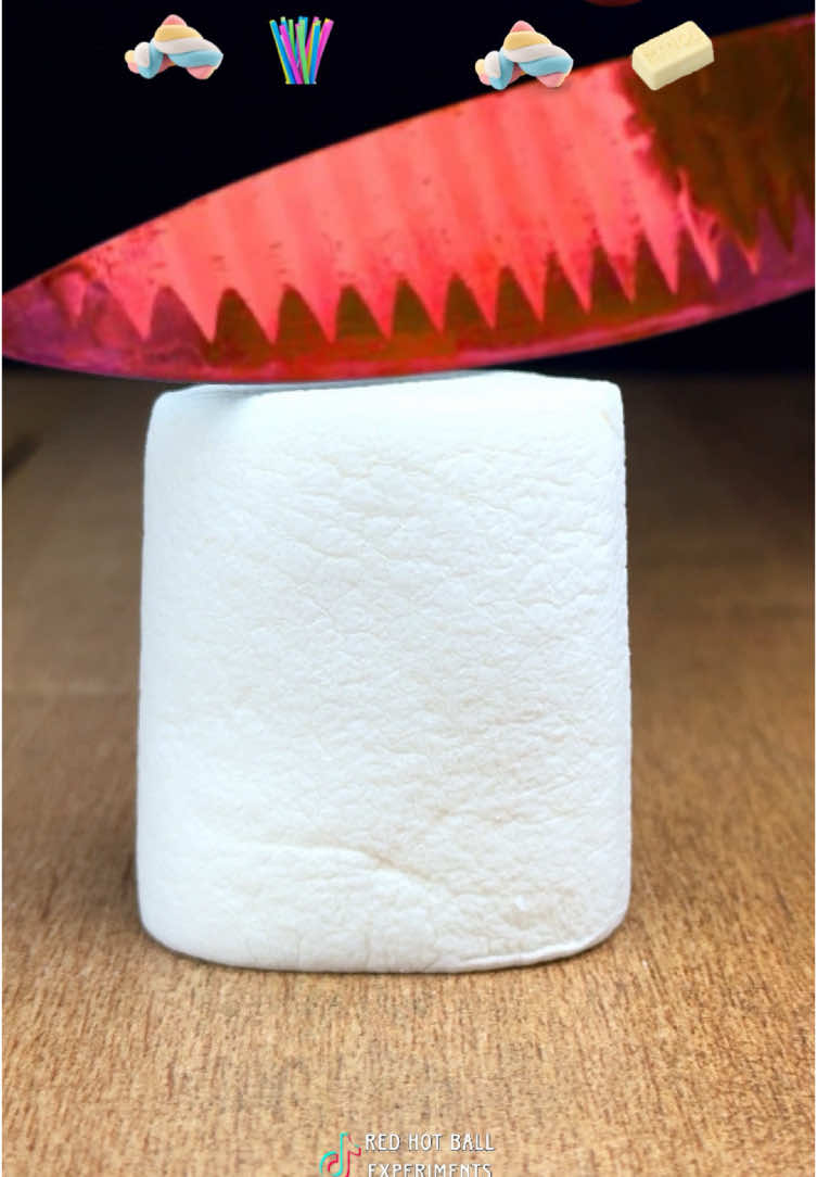 Cool science experiment with hot knife and Hot metal ball #satisfying #asmr #Science #experiment #fyp #usatitkok
