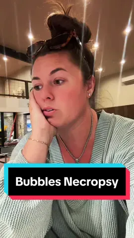 Bubbles’ necropsy came back❤️