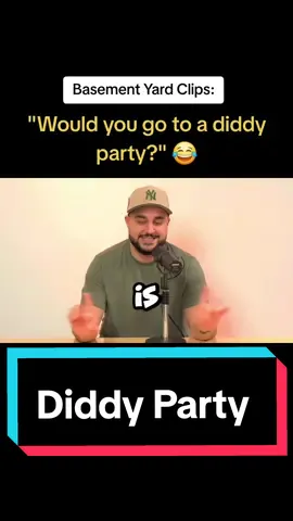 The Basement Yard boys discuss if they would go to a diddy party. as always expect hillarious banter 🤣 Follow For daily podcast and comedy moments! 😁 #podcast #clips #funny #viralvideo #basmentyard #CapCut 