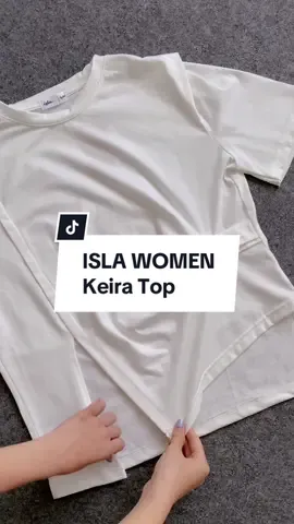 Finally unboxing the Keira Top with many cutesy details 👀✨🫶🏻 #islaofficial #islamode #outfitideas #islawomen #belilokal #kaosmurah #kaoswanita #blousecantik 