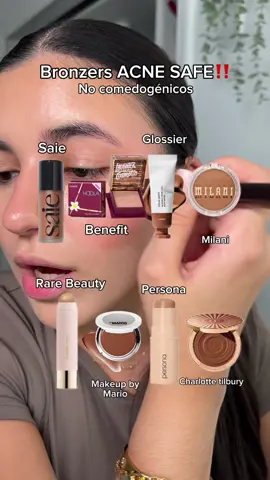 Lo difícil que fue encontrar bronzers en polvo que no tuvieran ni un solo ingrediente comedogenico, no se imaginan🫠 #makeup #maquillaje #acnesafe #acnesafemakeup #acnesafeproducts #acnesafeblush  #maquillajenocomedogenico #noncomedogenicmakeup #noncomedogenicproducts #acneproneskin #acneproneskinmakeup #makeuprecommendations #makeuprecommended #recomendacionesdemaquillaje  