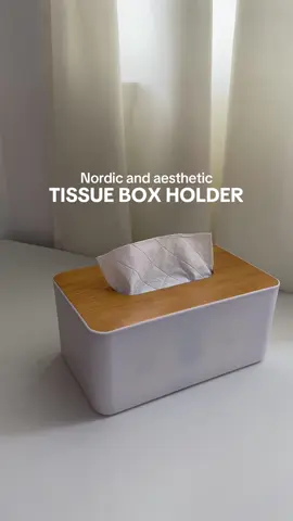 Affordable Tissue box holder! Bagay na bagay lalo na kung Team puti at kahoy! #tissuebox #nordic #tissueboxholder #aesthetic #tissueholder #tissuepaper 