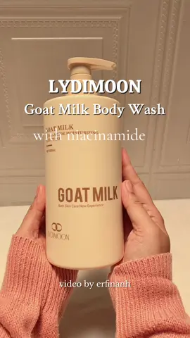 Lydimoon goat milk body wash #sabun #sabuncair #sabunsusukambing #sabunsusu #lydimoon #lydimoongoatmilkbodywash #sabunpencerah #bodywash #sabunmandi 